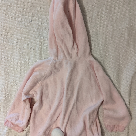 Pink bunny jacket about size 4T - Picture 2 of 6
